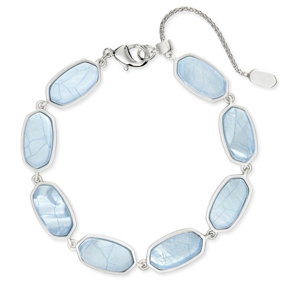 Kendra Scott Millie Bracelet In Sky Blue Illusion